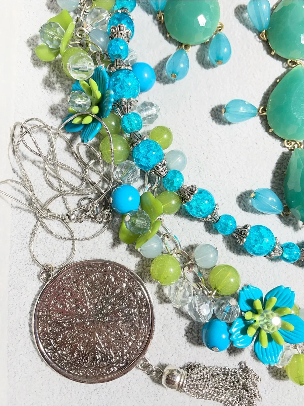 Fashion Jewelry blue green